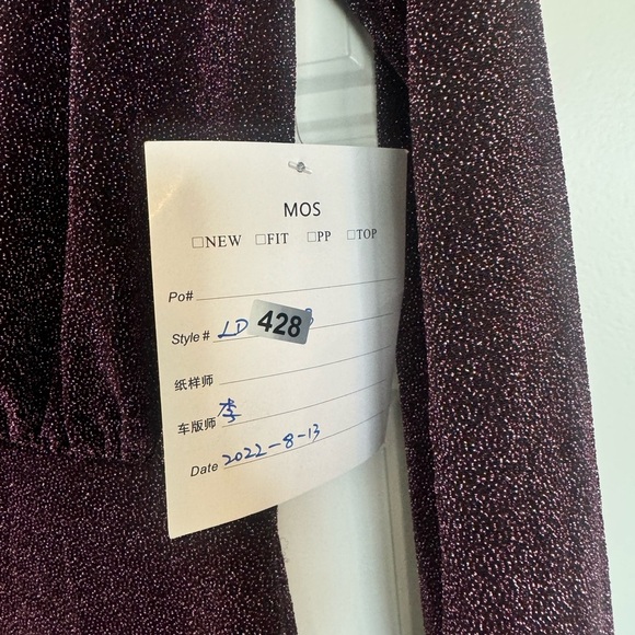 NWT Opal Gown By Line & Dot Women’s Size XS Rent The Runway $148 - Picture 16 of 16